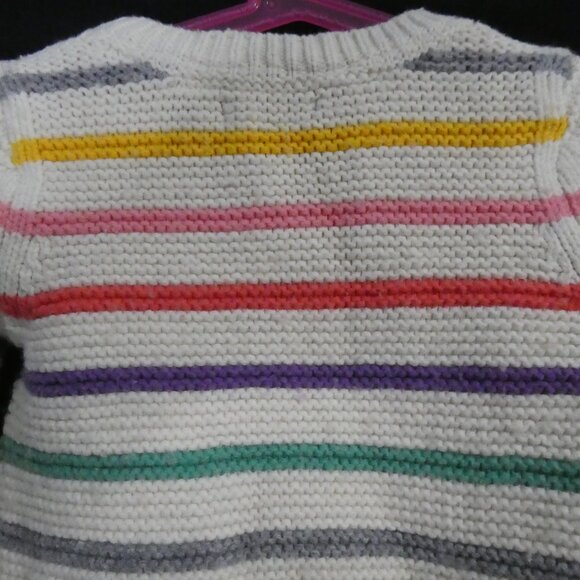 GAP KIDS | xs - extra small (4-5) | Colorful Striped Knit Sweater - Picture 9 of 16